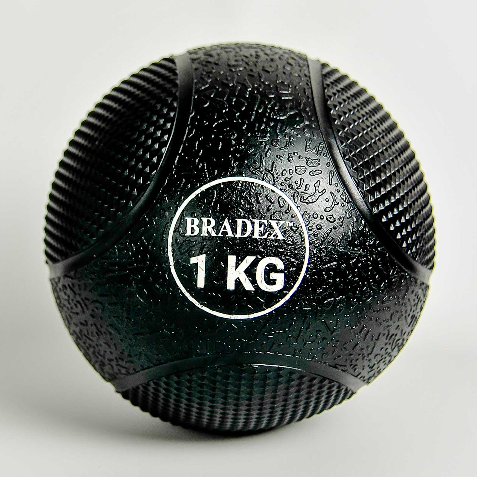 Мяч утяжеленный резиновый (чёрный)