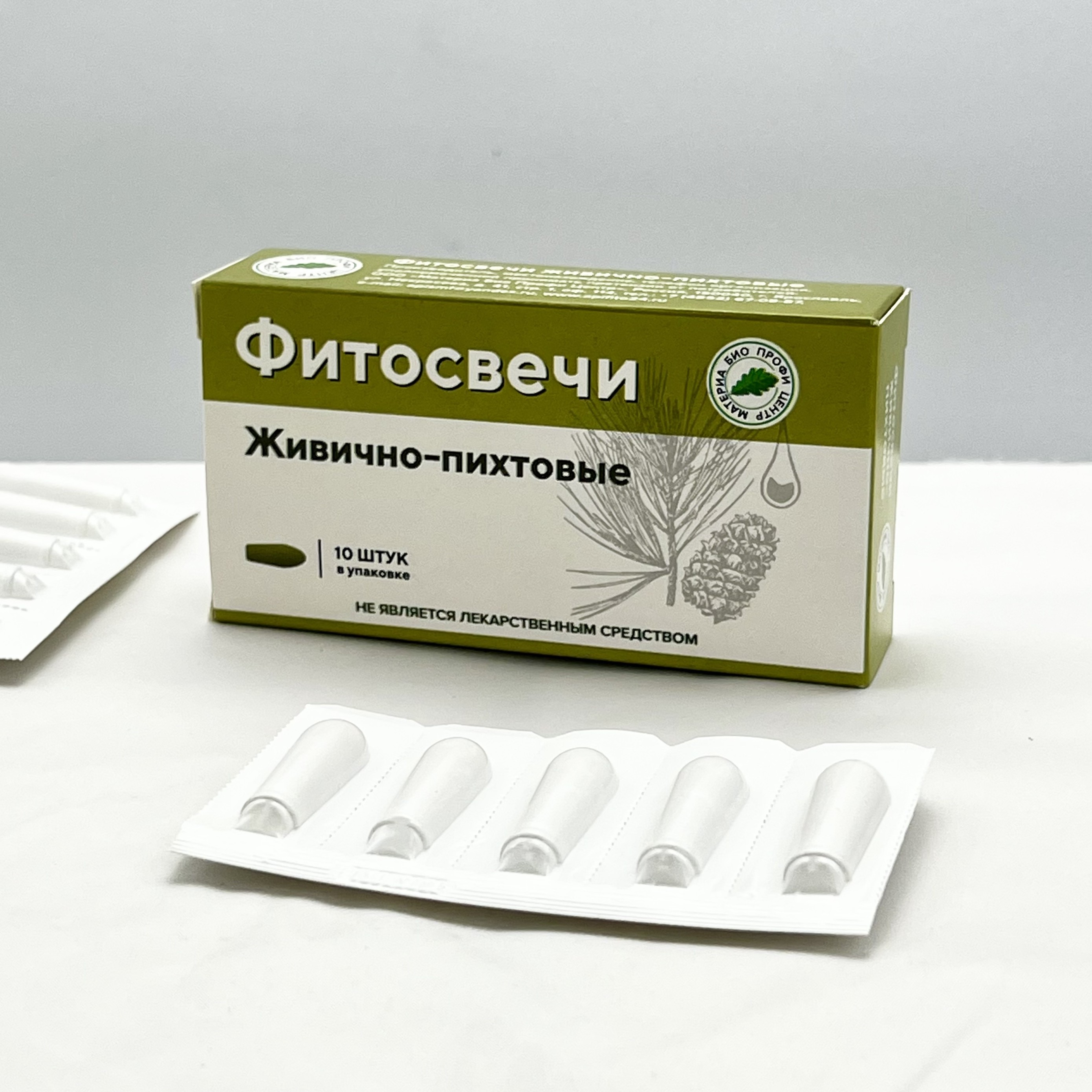 Свечи - Живично-пихтовые, блистер