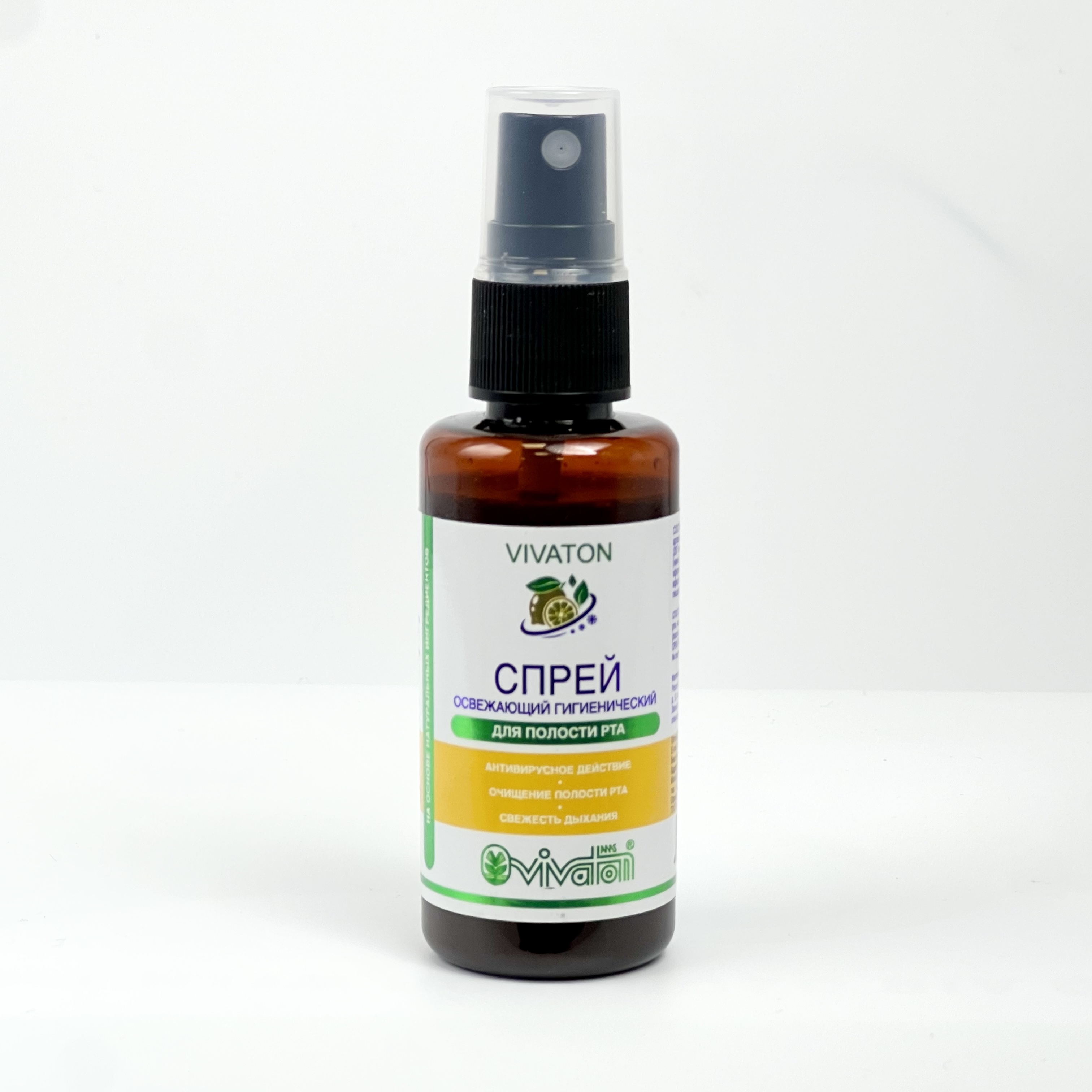 Спрей освежающий гигиенический для полости рта "Виватон"
