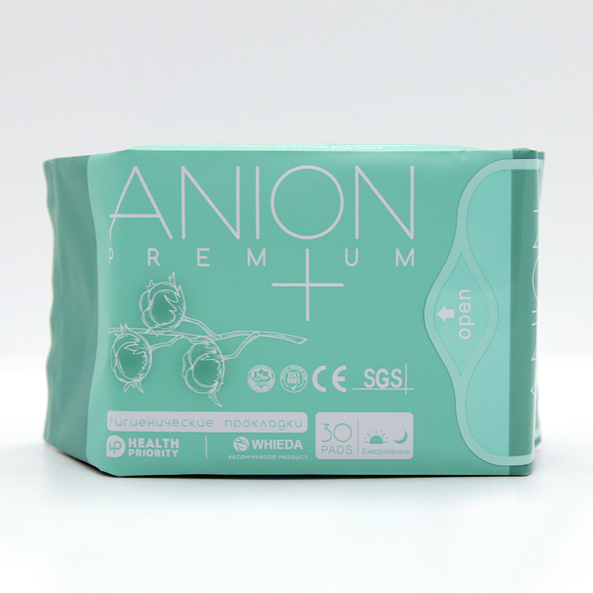 Гигиенические анионовые прокладки Anion+ (ежедневные)