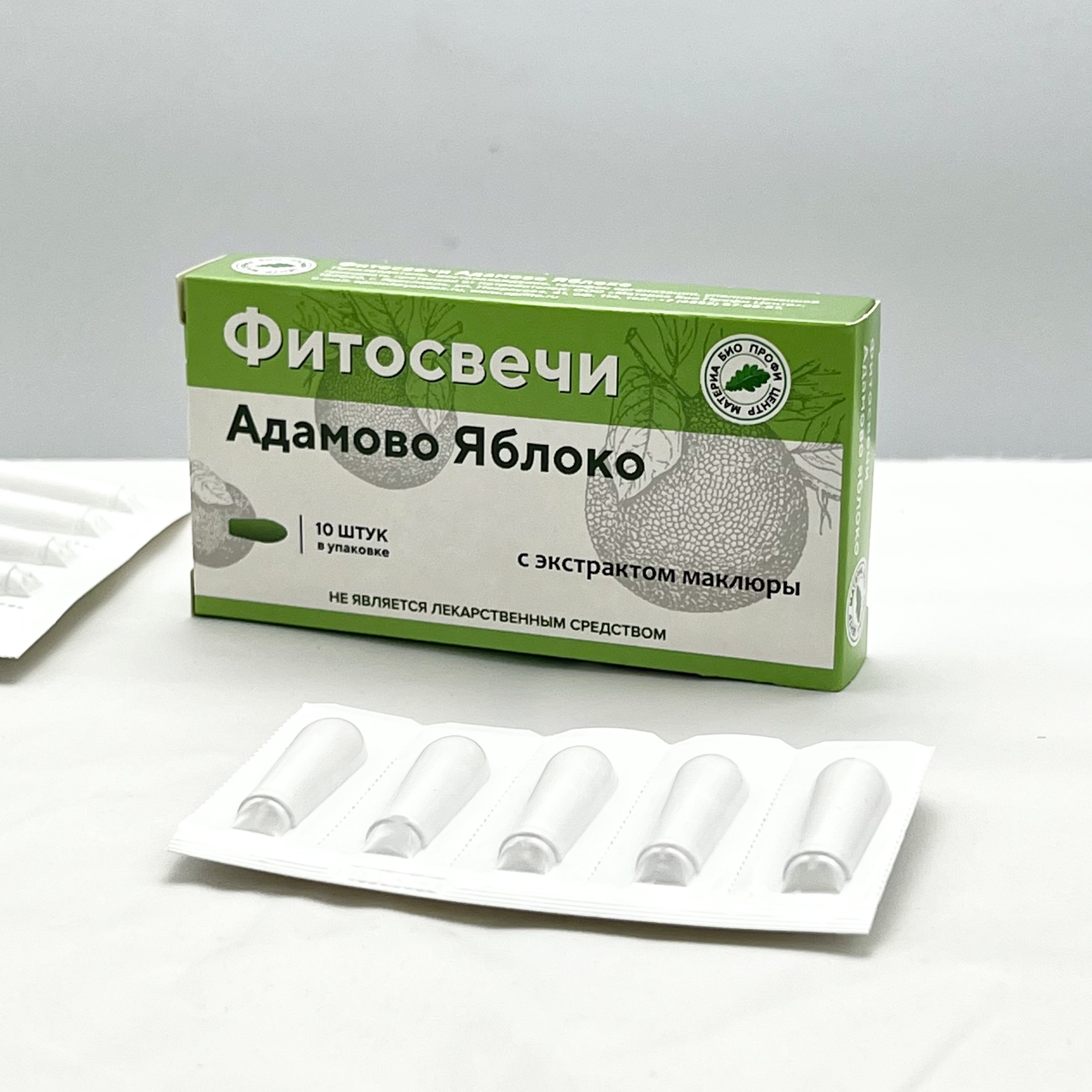 Свечи - Адамово яблоко, блистер