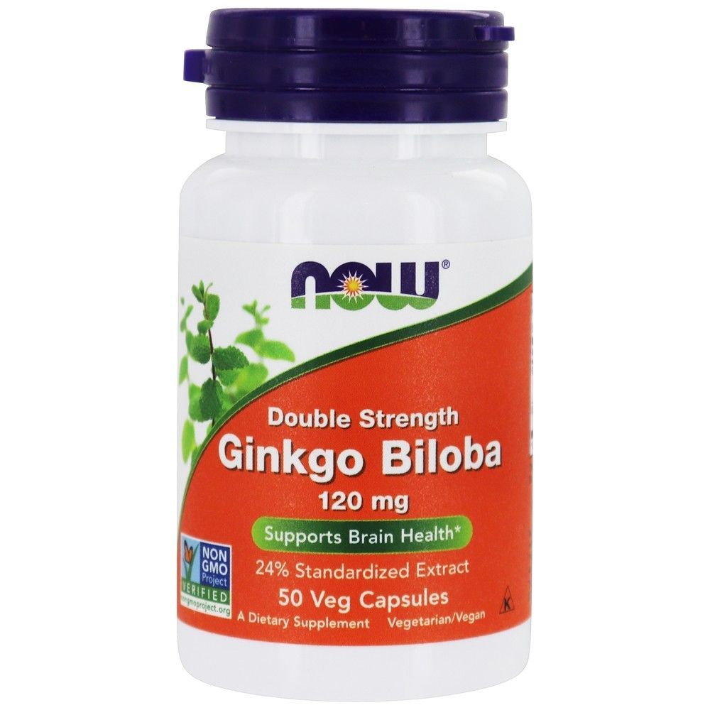Гинкго Билоба (экстракт) - Ginkgo Biloba NOW