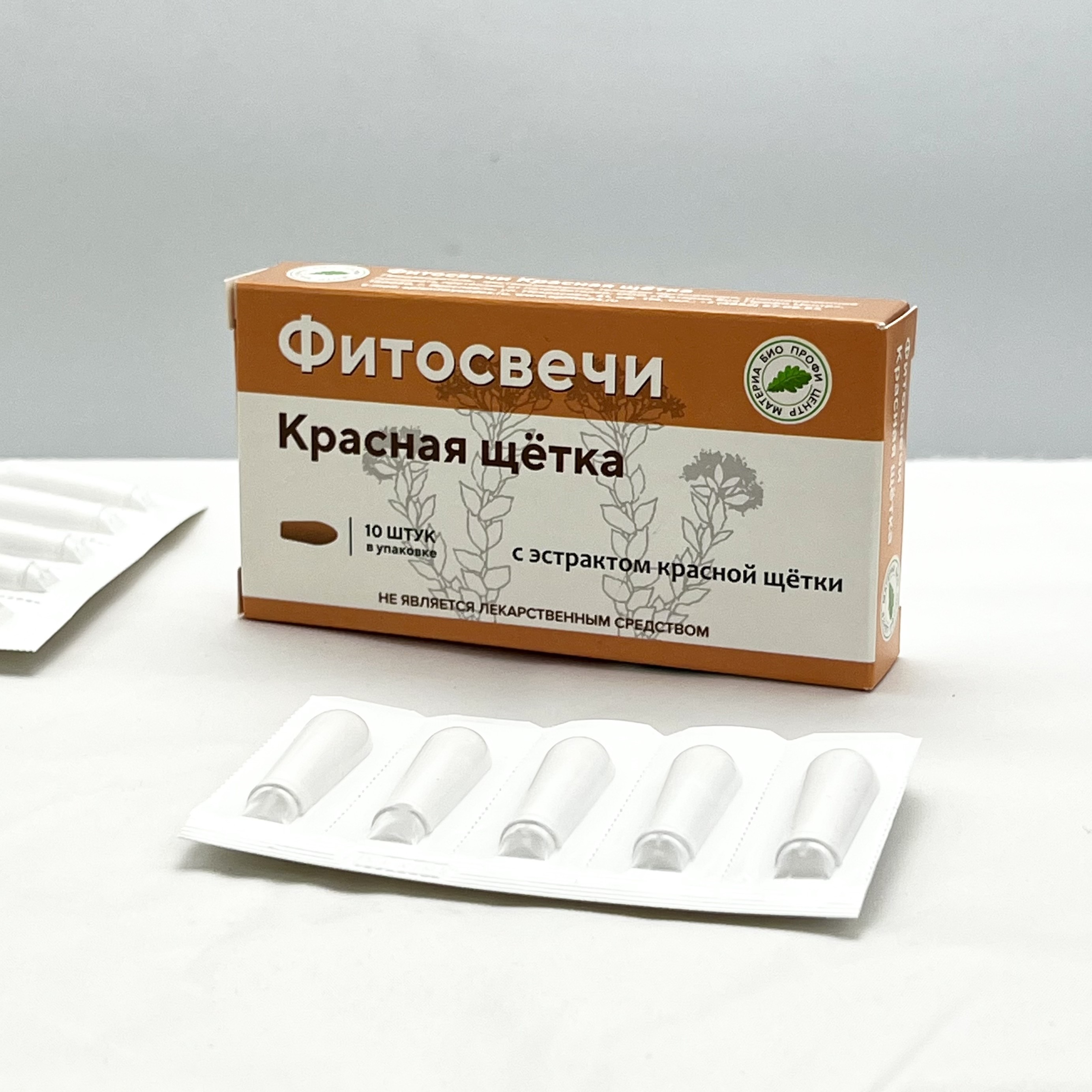 Свечи - Красная щётка, блистер