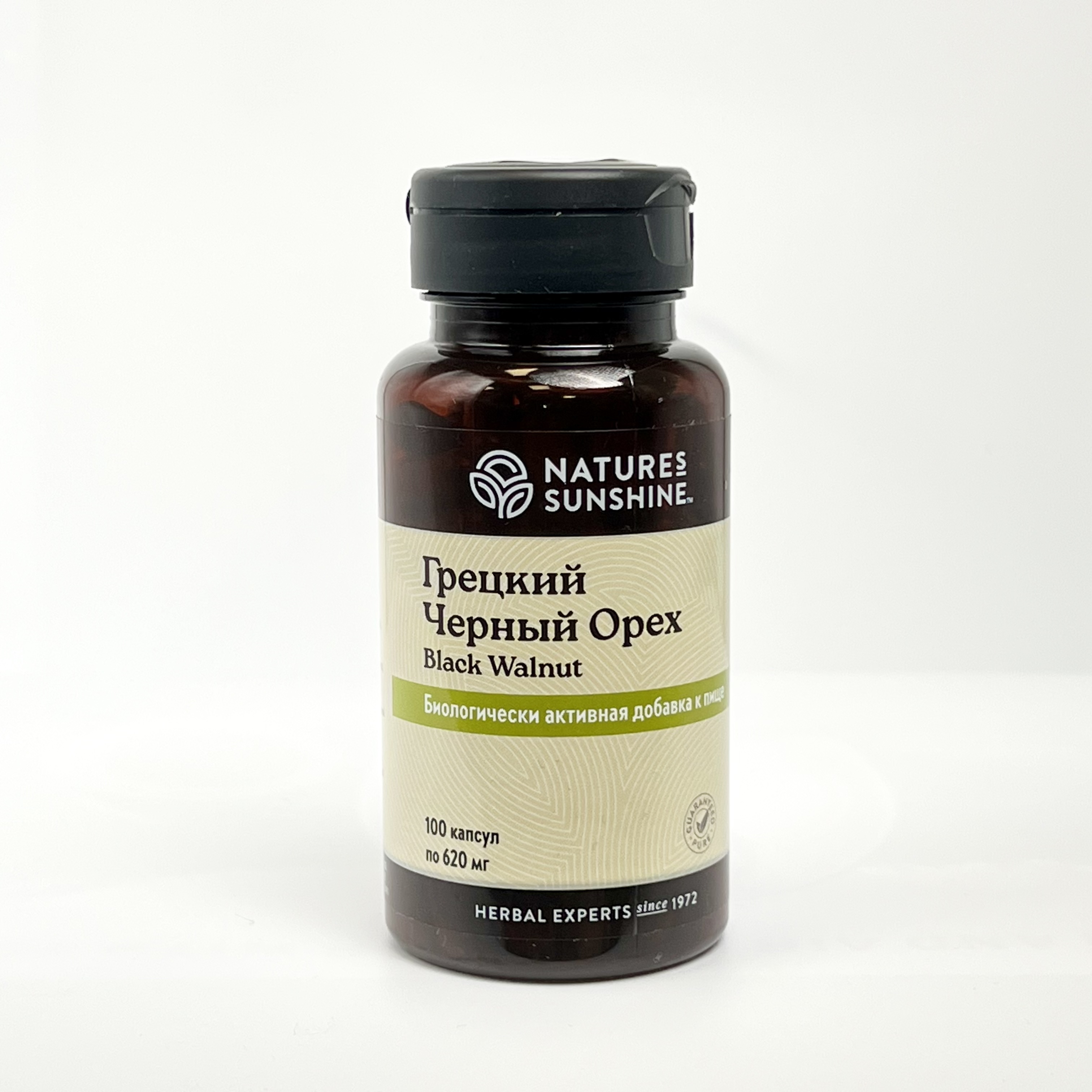 Грецкий Чёрный Орех NSP, 100 капс. по 620 мг  ★