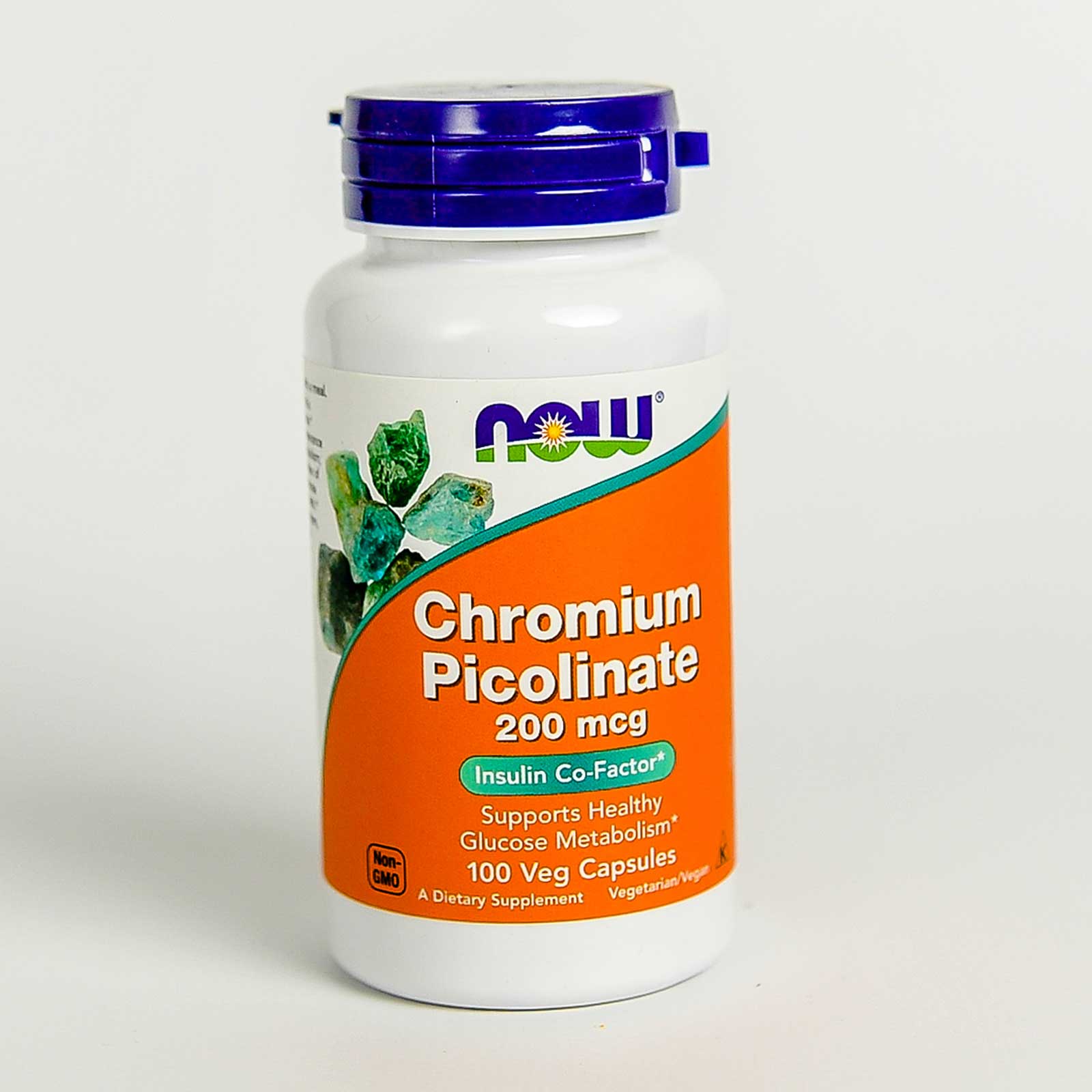Хром (Chromium Picolinate) 200 мг, 100 капсул